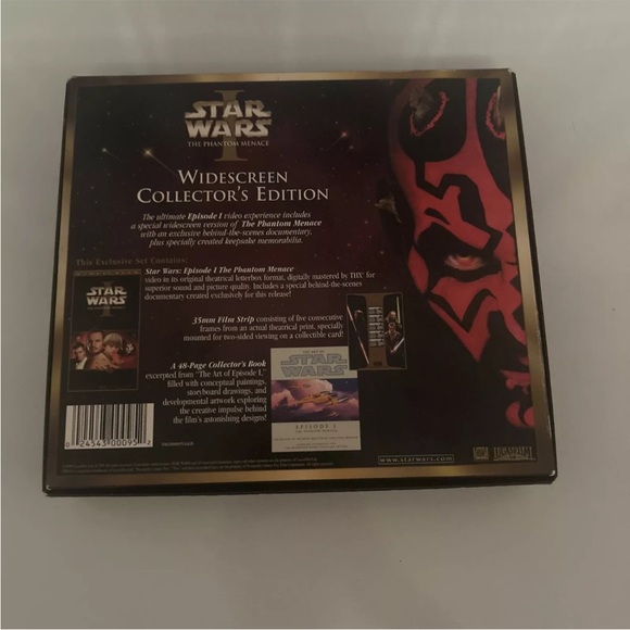 Star Wars Episode I: The Phantom Menace VHS, 2000, Widescreen Video Collector's - Picture 7 of 7